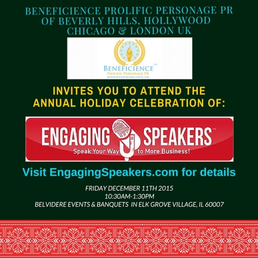 Visit http://EngagingSpeakers.com today for details. Media Contact: Tracey Bond for media opportunites, et als. 
