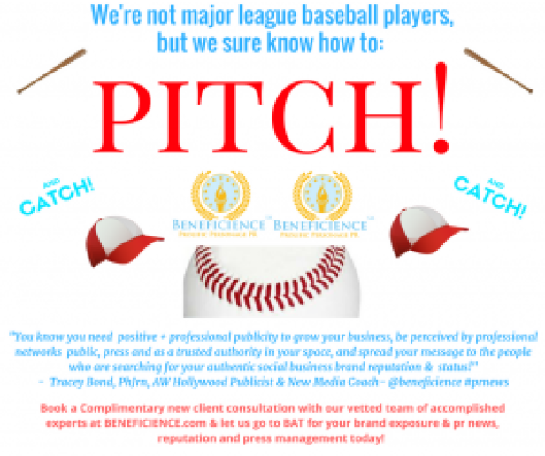we-may-not-be-major-league-baseball-players-but-we-sure-know-how-to-pitch-tracey-bond-award-winning-publicist-us-press-agent-at-beneficience-com-beneficience-publicrelations-prnews-chicago-pr